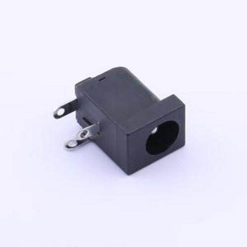 DC-D005-200 AC/DC电源连接器 DC电源插座 内径:2mm 外径:6.4mm