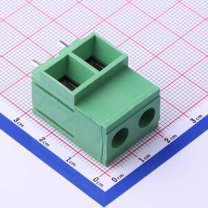 DG135T-10.16-02P-14-00A(H) 螺钉式接线端子 10.16mm 1x2P 排数: