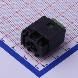 1-967642-1 压线端子胶壳 CONN RCPT HSG 3POS 3POS 原装现货