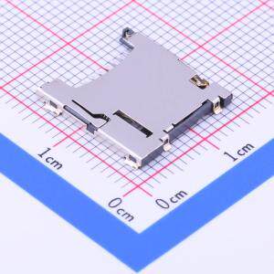 TF-109 SD卡连接器 自弹式 MicroSD卡(TF卡) 卡座 外焊 原装现货