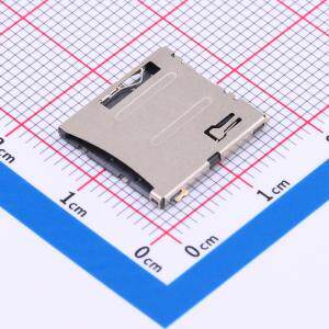 TF-127-ARP11 SD卡连接器 自弹式 MicroSD卡(TF卡) 卡座 带CD 原