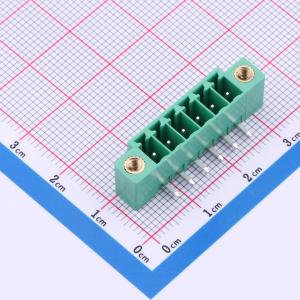 MX15EDGRM-3.5-GN01-06P-Cu-A插拔式接线端子 3.5mm 1x6P排数:1