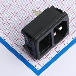 RT-C14-F0B-LL AC/DC电源连接器 AC插座 原装现货