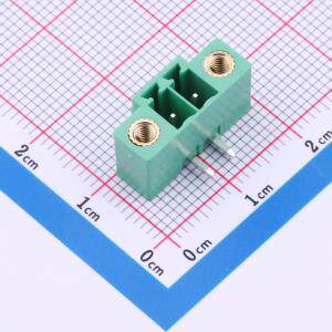 MX15EDGRM-3.5-GN01-02P-Cu-A 插拔式接线端子 3.5mm 1x2P 排数:1