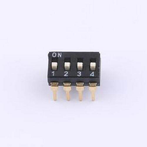 TAM104EZ 拨码开关 2.54间距 4P 拨码开关 轻触开