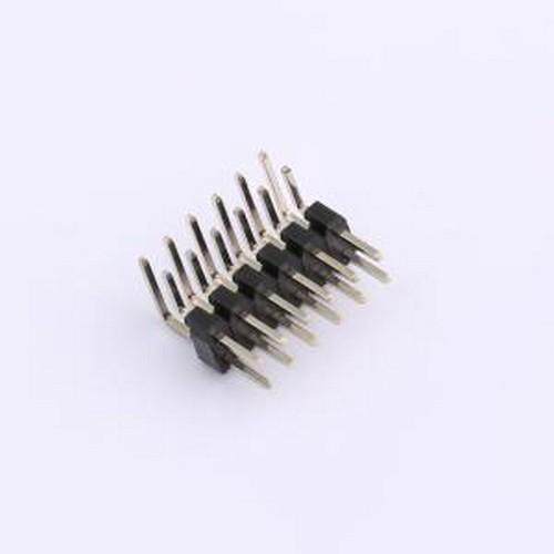 2005WR-2x6P 排针 2x6P 间距:2mm 方针 弯插 插件,P=2mm 原装现货