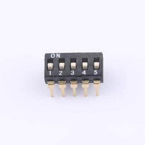 TAM105EZ 拨码开关 2.54间距 5P 拨码开关 轻触开