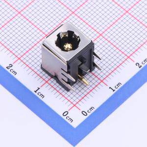 DC-044B-D025 AC/DC电源连接器 DC电源插座 内径:2.5mm 外径:6mm