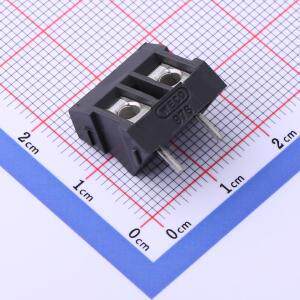 976-T-DS/02 螺钉式接线端子 7.5mm 1x2P 排数:1 每排P数:2 直插
