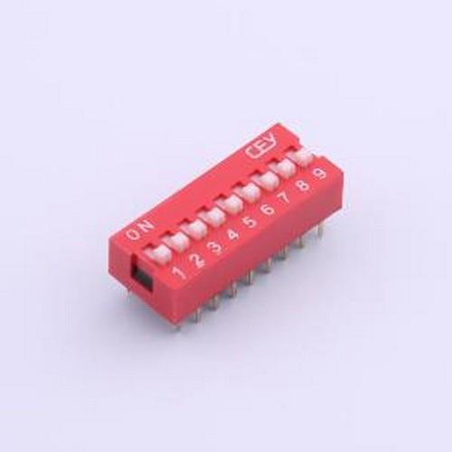 DS1040-09RN 拨码开关 DS1040-09RN 插件 原装现货