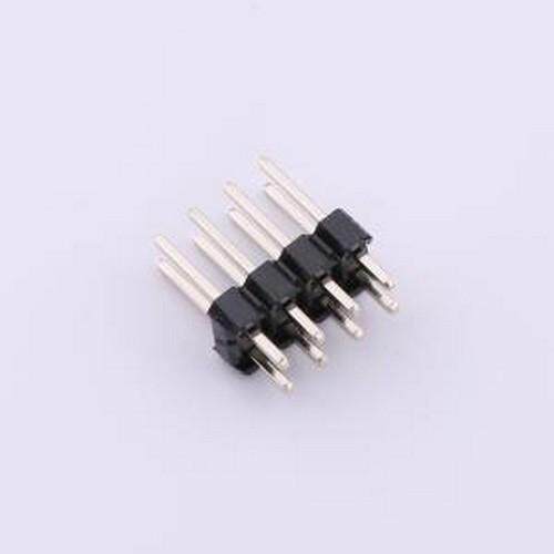 DS1021-2x4SF11-B 排针 2x4P 间距:2.54mm 直插 插件,P=2.54mm 原