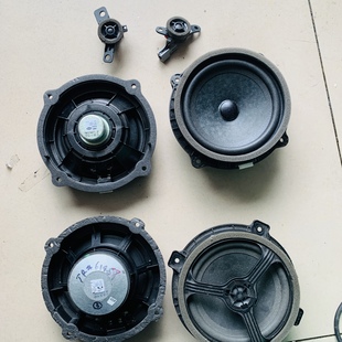 汽车音响喇叭改装 6只 升级两分频高音中低音后门同轴6.5扬声器套装
