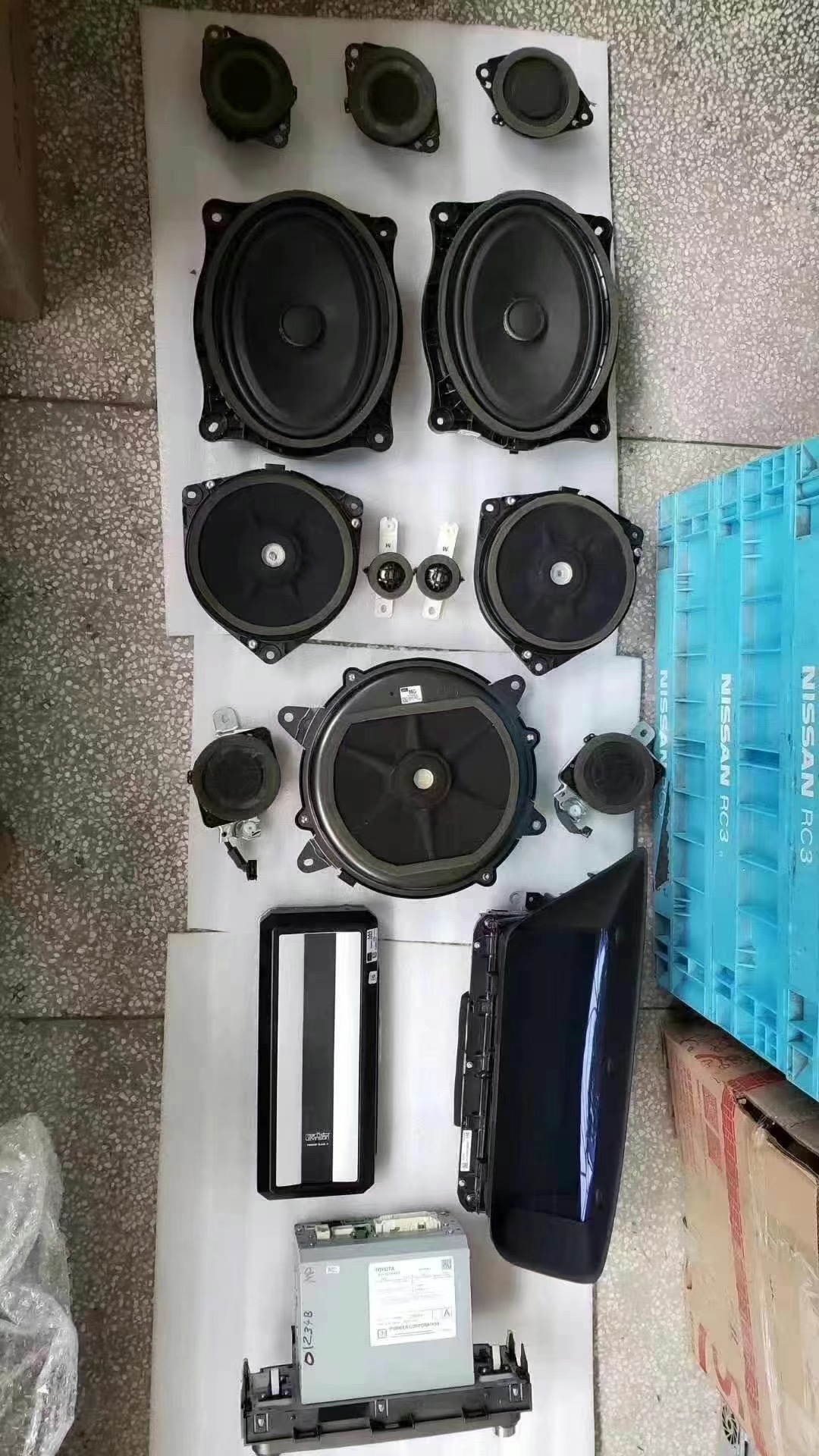 拆车音响马克莱文森中低音6.5寸喇叭一个价