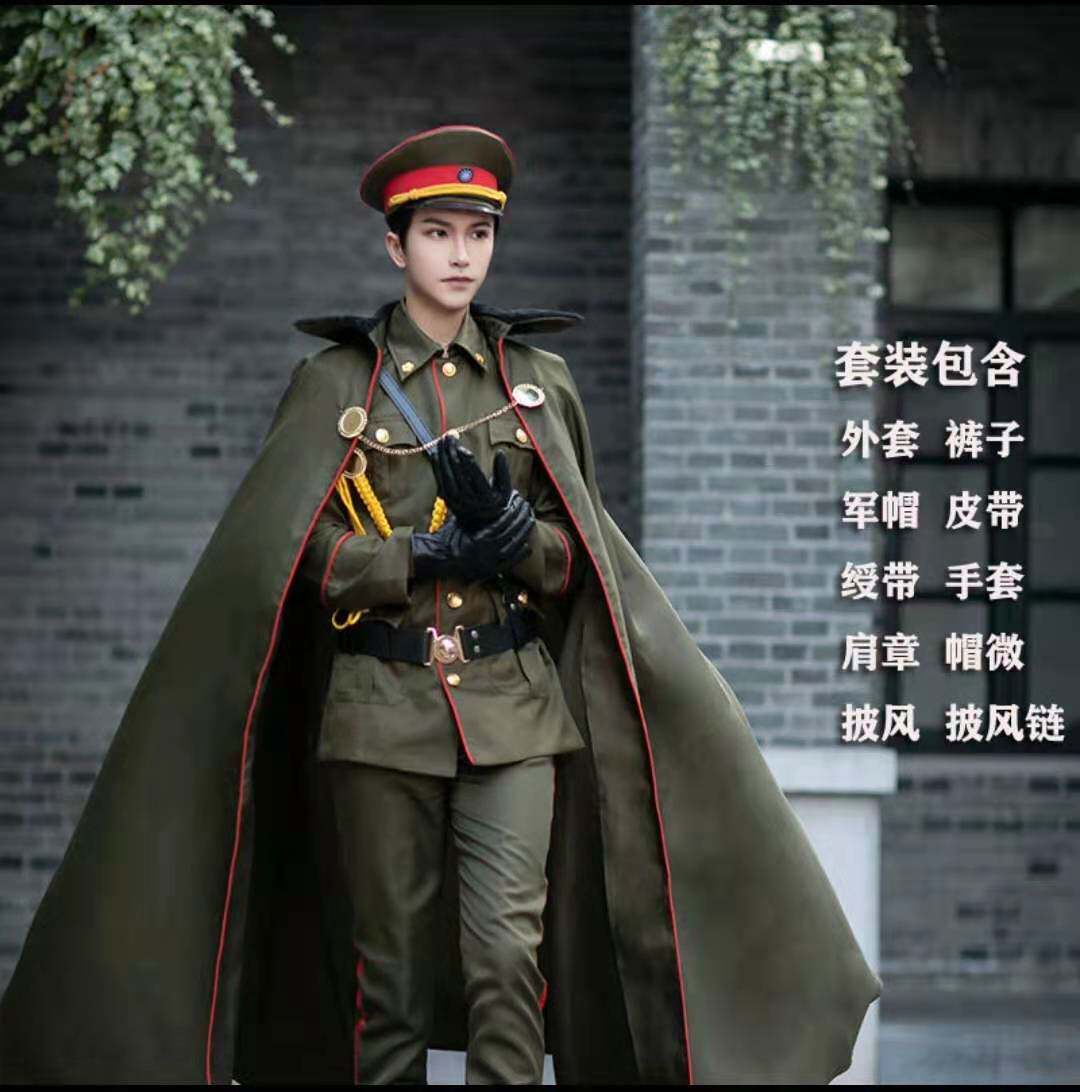 新款民国军阀大帅套装老九门张大佛爷同款cos服表演服摄影服装剧
