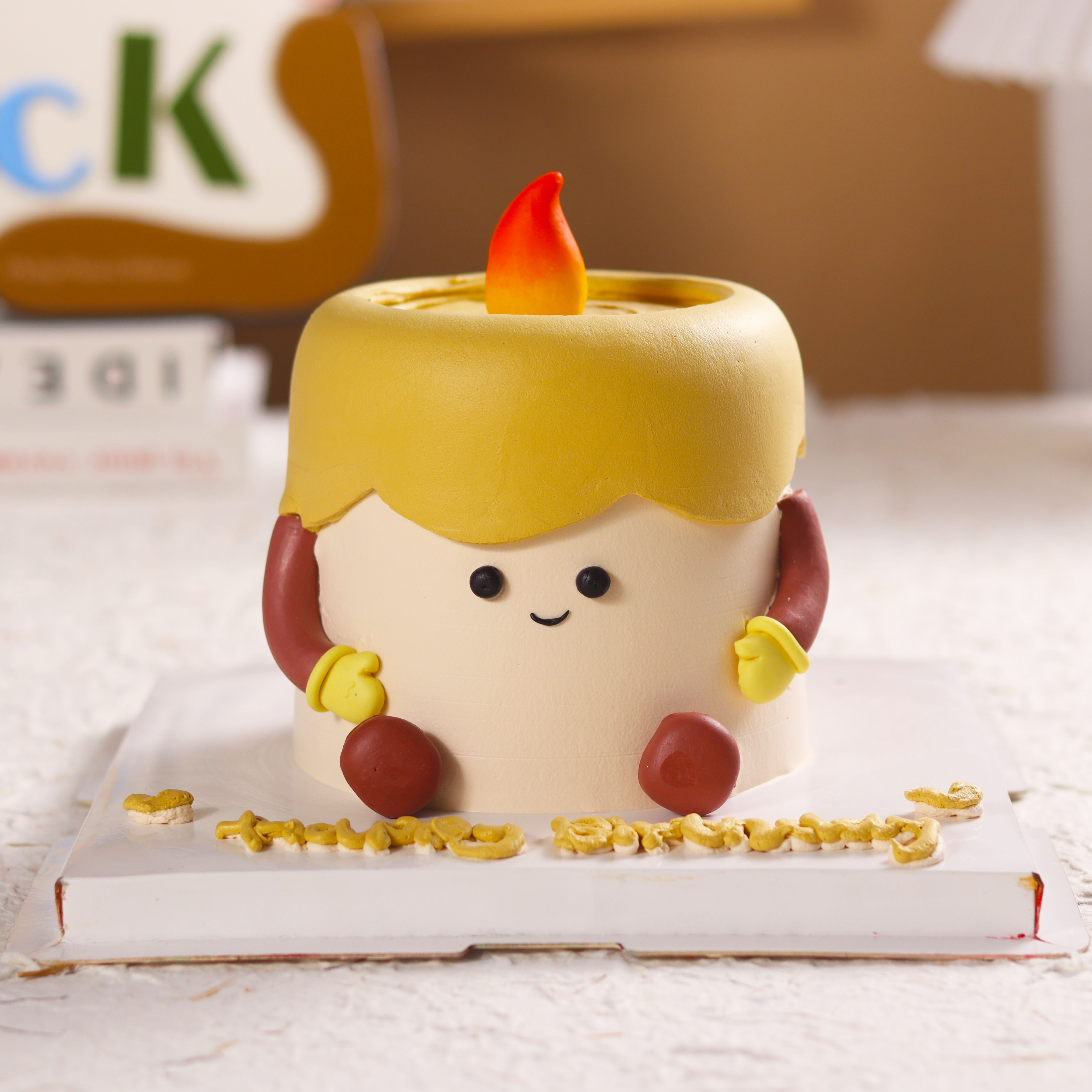 jellycat玩偶儿童生日蛋糕装饰