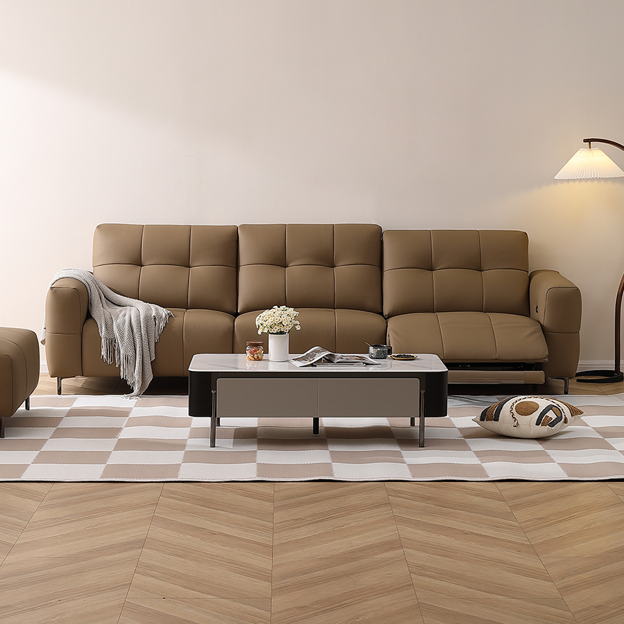 掌上明珠家具皮艺沙发