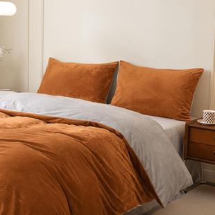 【全新升级】加厚天鹅绒四件套肌肤触感柔软舒适不掉毛短毛四件套