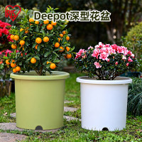爱丽思花盆塑料大号圆形特大号