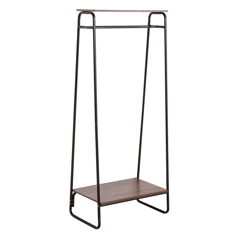 爱丽思落地挂衣架卧室衣帽架室内衣服架子晾衣置物架晾晒架爱丽丝