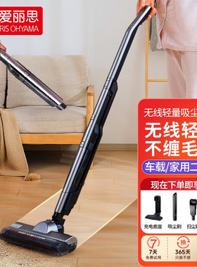 IRISIRIS吸尘器无线 线家用手持轻量大吸力猫毛车载小型除尘爱丽