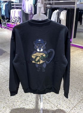 Puma/彪马男装2024新款运动休闲透气圆领卫衣套头衫 628144-01-14