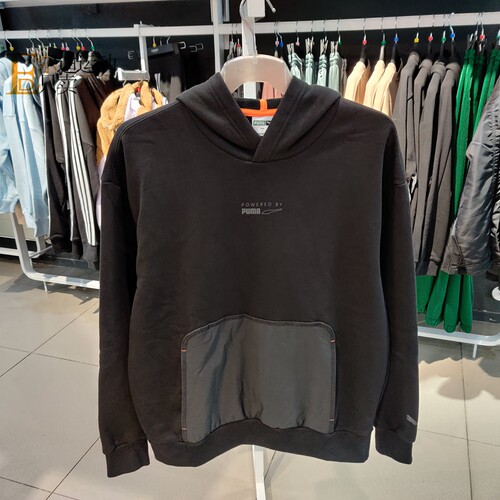 PUMA/彪马卫衣男新款加绒保暖运动休闲连帽套头衫534403-01-09-29
