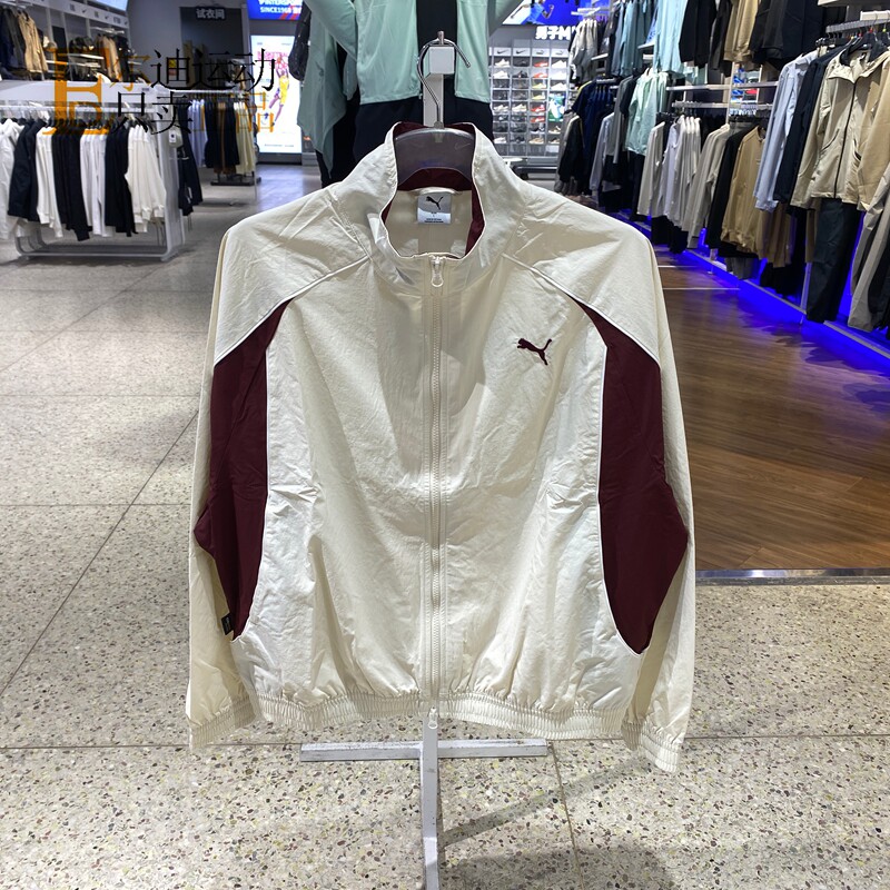 Puma/彪马男女2026新款休闲运动风拼接立领夹克外套636279-87