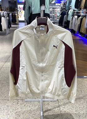 Puma/彪马男女2026新款休闲运动风拼接立领夹克外套636279-87