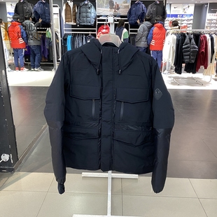 UA安德玛男款新款工装运动服保暖外套短款羽绒服1372653-001-558