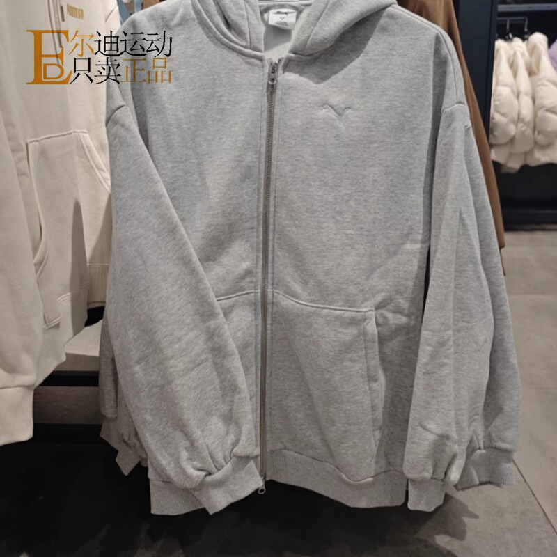 Puma/彪马女加绒连帽外套
