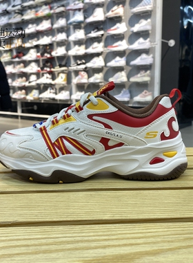 Skechers斯凯奇闪电鞋女鞋鬼灭之刃联名休闲鞋子火焰熊猫鞋800006