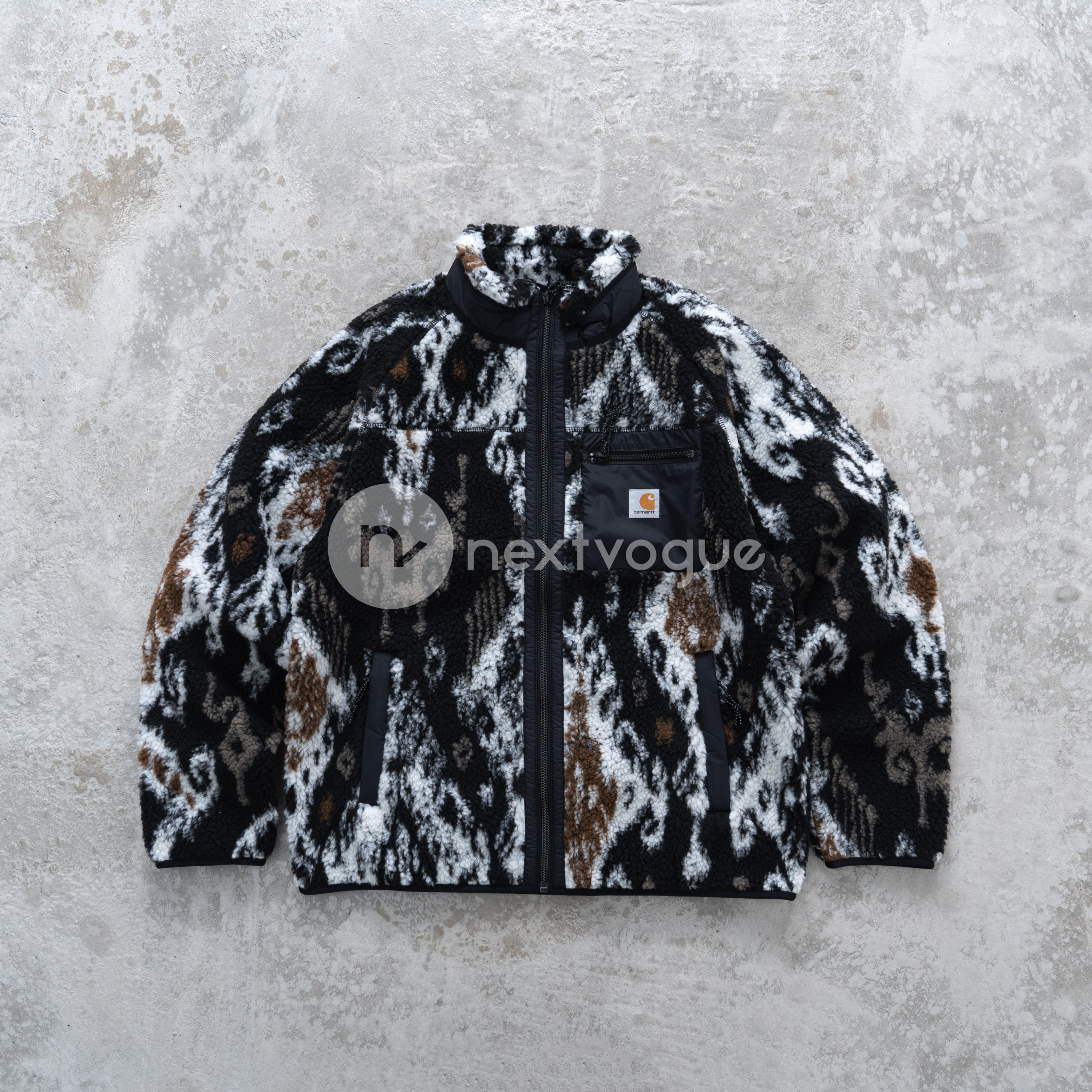 carhartt摇粒绒夹克外套