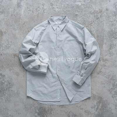 【NextVogue】Nanamica Regular Collar Wind 包芯纱衬衫SUGF353