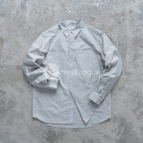 【NextVogue】Nanamica Regular Collar Wind 包芯纱衬衫SUGF353