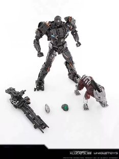 变形玩具第三方Unique Toys UT R01 Y-05 禁闭 机器人金刚电影4版