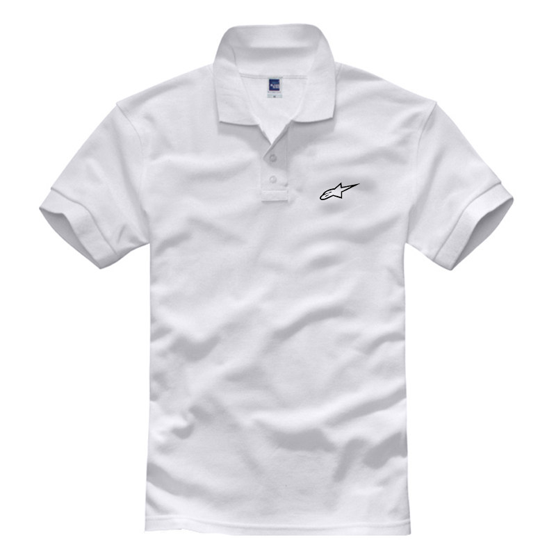 骑行服带领短袖商务休闲POLO衫