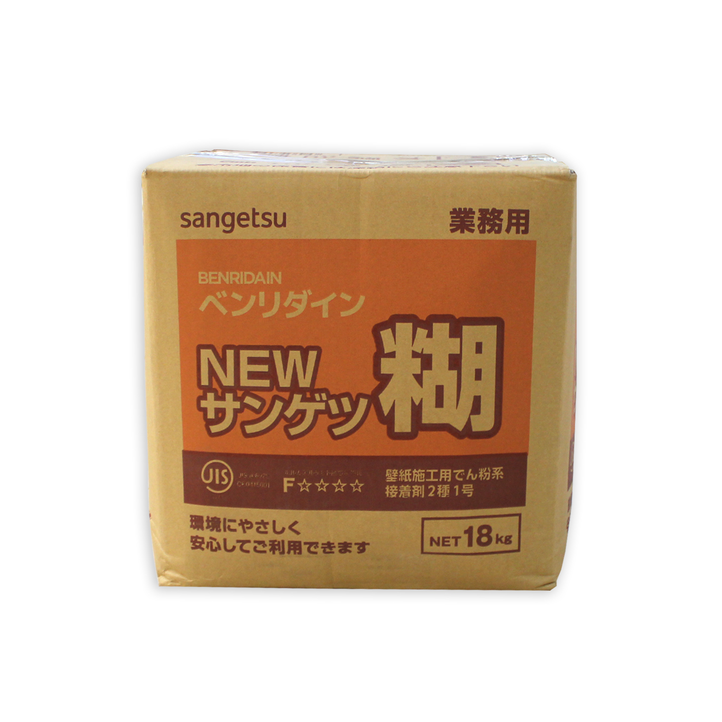 日本进口大箱淀粉胶基膜F4星环保墙纸壁纸墙布胶水辅料糯米湿胶