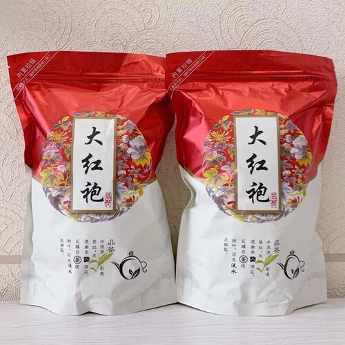 500克大红袍茶叶新茶春茶岩茶肉桂 浓香型散装红茶