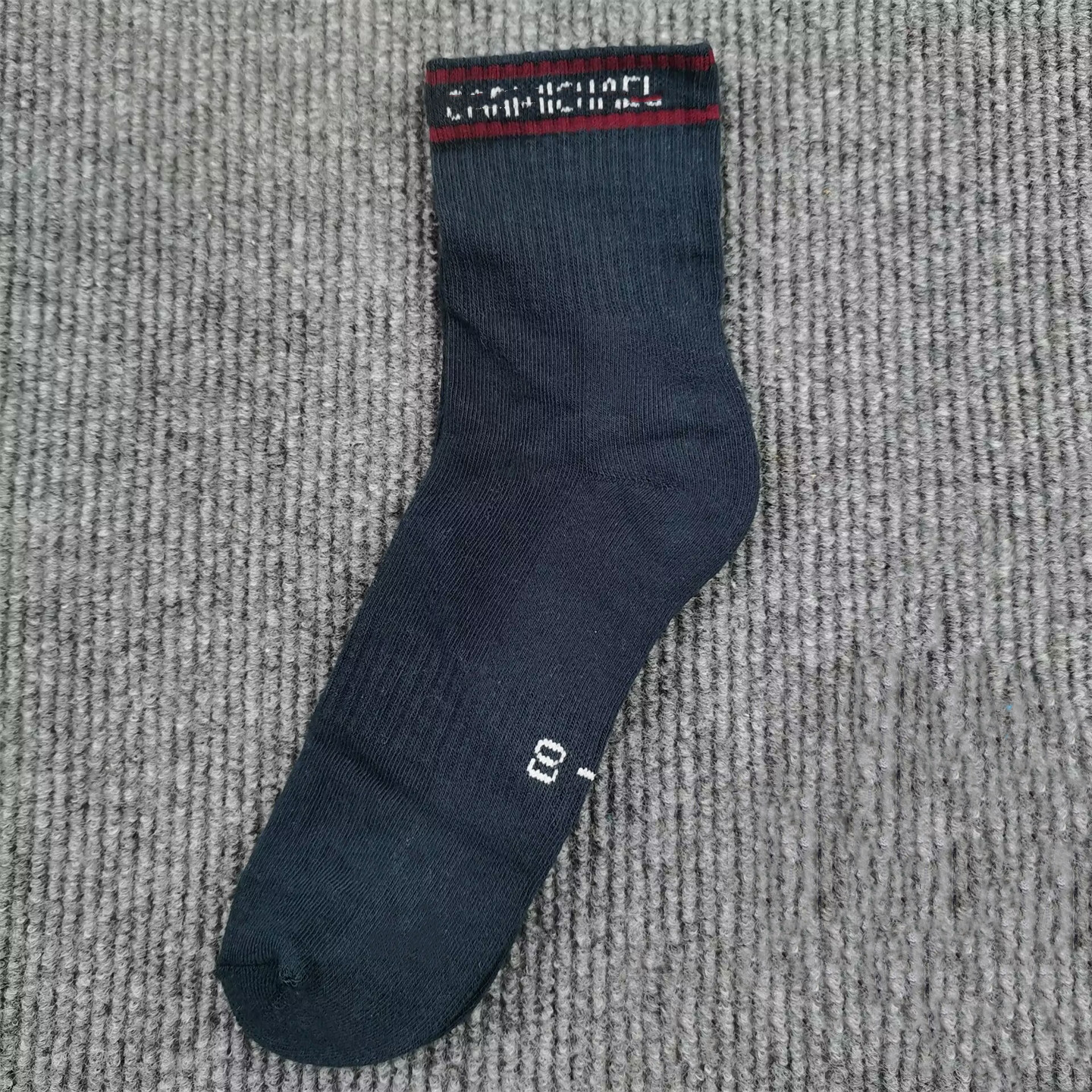 外贸单冬季毛巾底袜子女加厚保暖中筒袜纯棉运动吸汗跑步袜女士袜