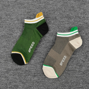 袜子女薄款 低帮船袜吸汗网眼透气短筒浅口袜纯棉带后腰运动袜 夏季