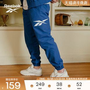 复古潮流运动休闲直筒长裤 Reebok锐步官方24新品 男女同经典
