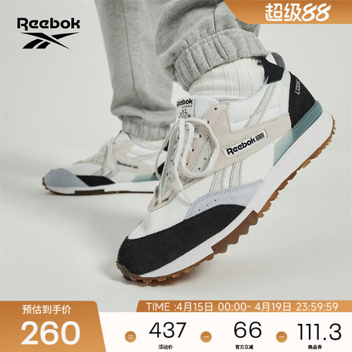 美式复古复古跑鞋reebok男女系带