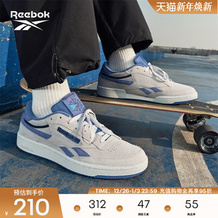 REVENGE复古运动休闲板鞋 男女CLUB Reebok锐步官方24新品