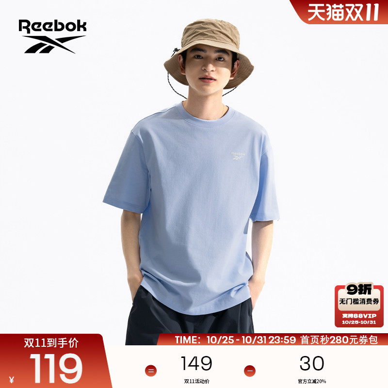 Reebok锐步潮流宽松短袖T恤
