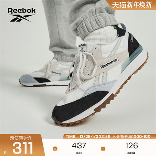 男女LX2200奶白熊猫复古跑鞋 Reebok锐步官方24新品 董洁同款