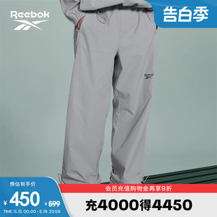 梭织时尚 休闲运动简约宽松长裤 男女同款 Reebok锐步官方24春夏新款