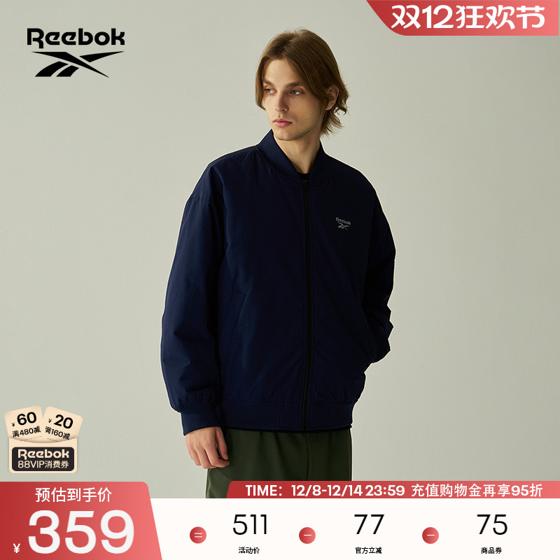 Reebok锐步夹棉夹克外套
