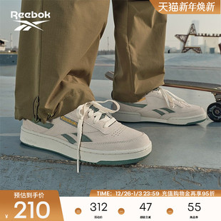 REVENGE复古休闲板鞋 男女情侣CLUB Reebok锐步官方24新品