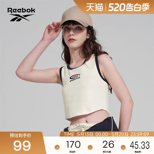 运动休闲背心reebok女款