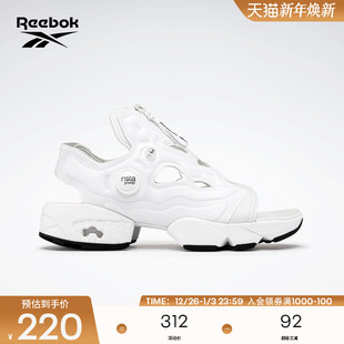 潮流休闲凉鞋 百搭经典 FURY时尚 Reebok锐步官方女子INSTAPUMP